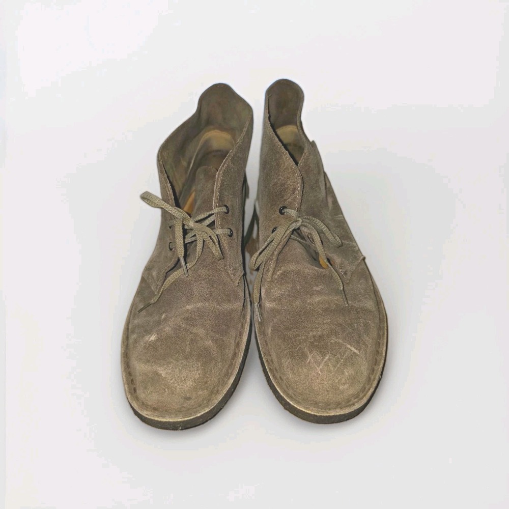 Clarks Originals Desert Boot Sand Suede Mens Chukka Crepe Sole 78354 Size 11.5